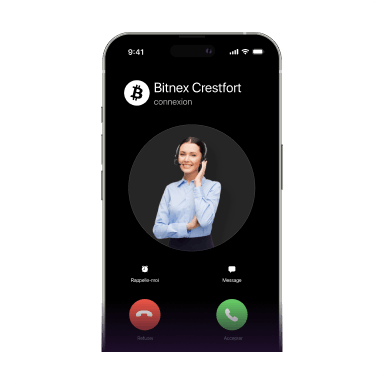 Service client Bitnex Crestfort crypto